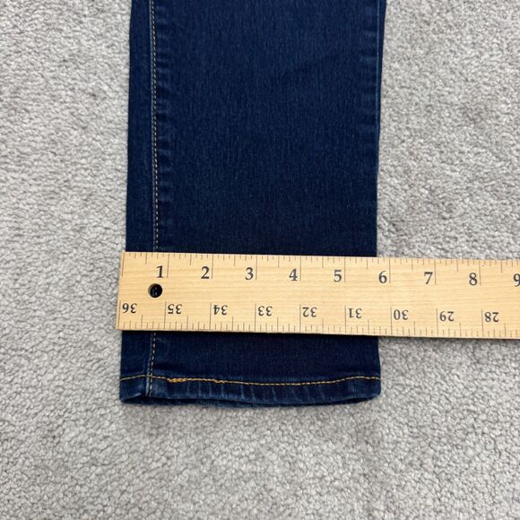 Levi's 311 Shaping Skinny Denim Jeans Women 32x30 Blue Dark Wash Mid Rise Casual - Picture 10 of 16